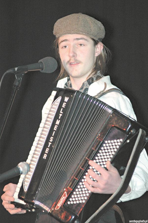 Jakub Żemła z Czerwionki-Leszczyn był najmłodszym uczestnikiem festiwalowych eliminacji