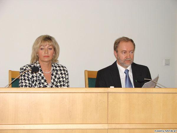 Alina Chojecka zastąpiła Tadeusza Sławika na stanowisku szefa rady miasta