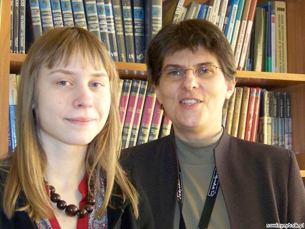 Magdalena Szymaniec i dr Elżbieta Tkocz, jej nauczycielka religii. – Pani Ela to również moja dobra dusza. Zawsze mogę liczyć na jej pomoc i życzliwość – podkreśla Magda