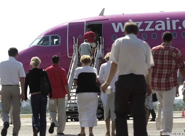 Awanturnicy lecieli maszyną linii Wizz Air. Zdjęcie: straż graniczna