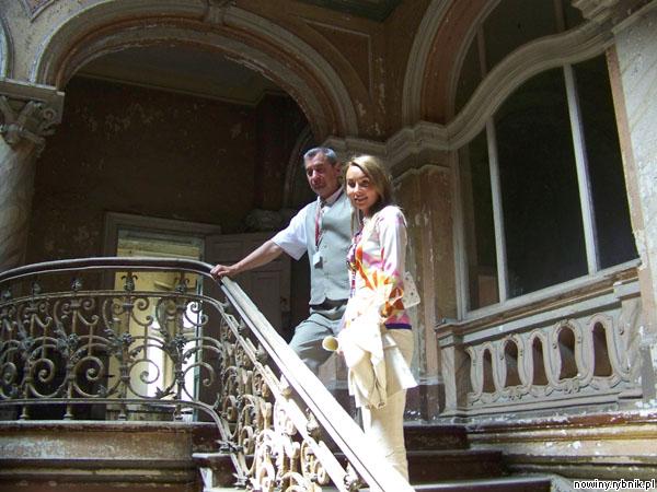 Nowi właściciele pałacu w Krowiarkach – Anna i Marek Piwek