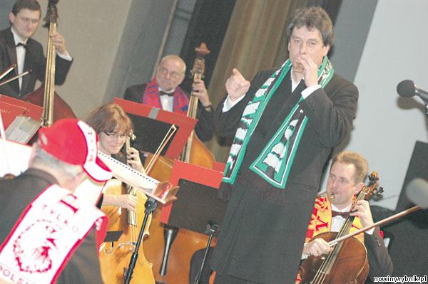 Koncert noworoczny śląskich filharmoników w Teatrze Ziemi Rybnickiej dostarczył melomanom wielu wrażeń
