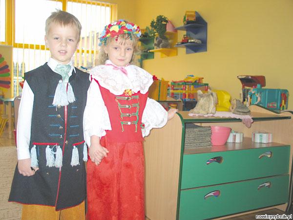 W swoim nowym przedszkolu gości witali pięciolatkowie Magda Sadowska i Kacper Żero