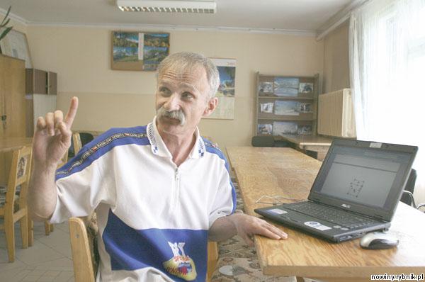Jan Kolano jako jedyny z ponad 1200 osadzonych w Szerokiej ma osobisty komputer