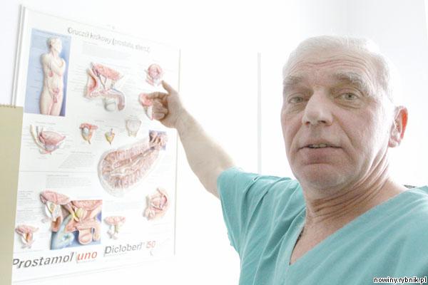 Rak prostaty to jedna z najczęściej występujących chorób nowotworowych – mówi doktor Stanisław Wawryka / Dominik Gajda