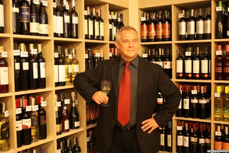 Marek Kondrat chce zaszczepić w Ślązakach kulturę picia wina / Adrian Karpeta