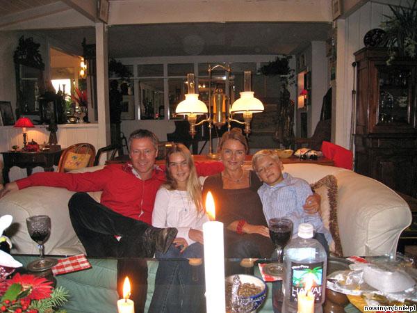 Marek Probosz z rodziną w swoim domu w Santa Monica / Zbiory rodzinne