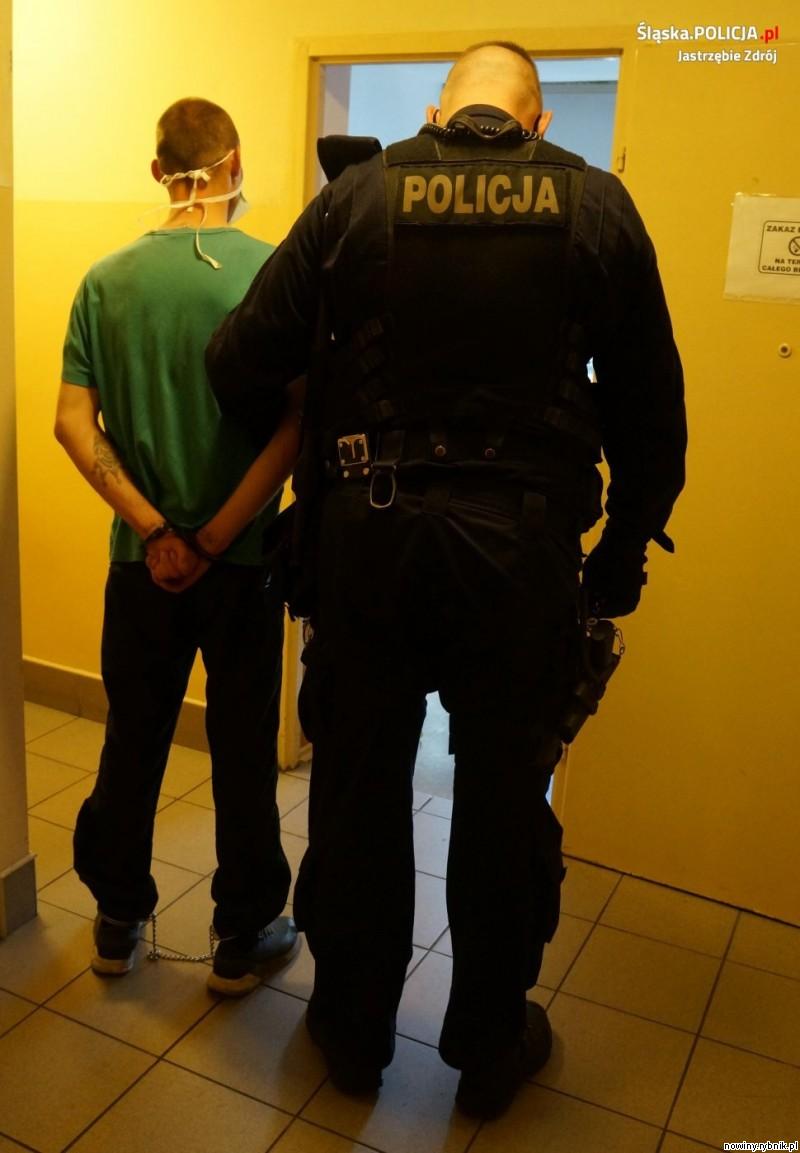 29-latkowi grozi nawet 10-letni pobyt w więzieniu. / Policja Jastrzębie