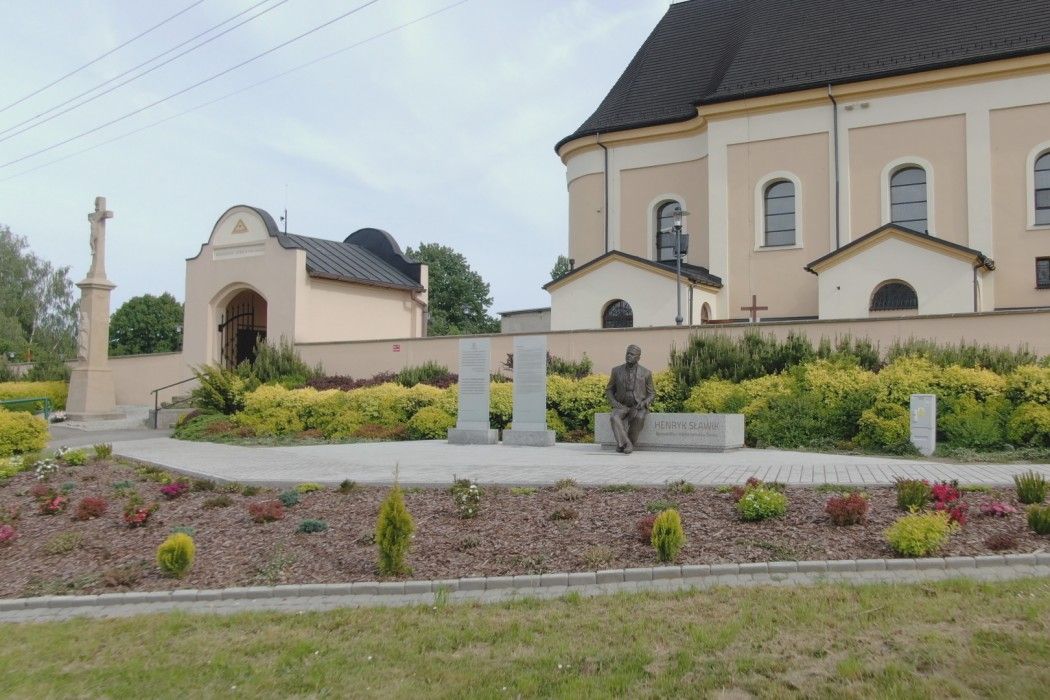 pomnik Henryka Sławika w Jastrzębiu-Zdroju