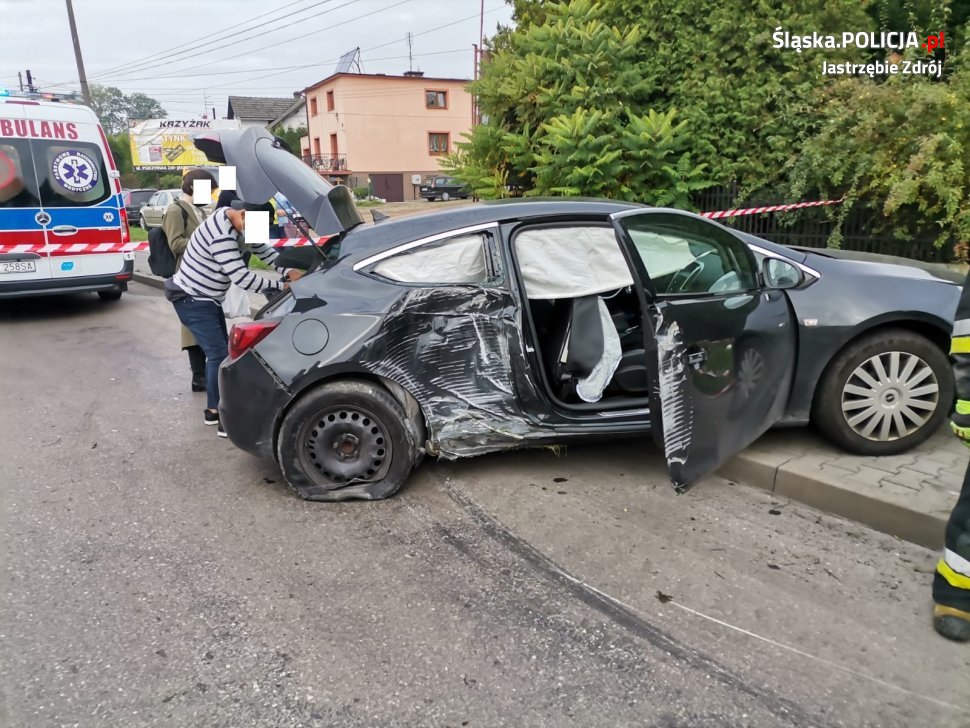 Policja Jastrzębie Ten koszmarny wypadek w Jastrzębiu-Zdroju spowodował 37-letni kierowca vectry, był pijany 