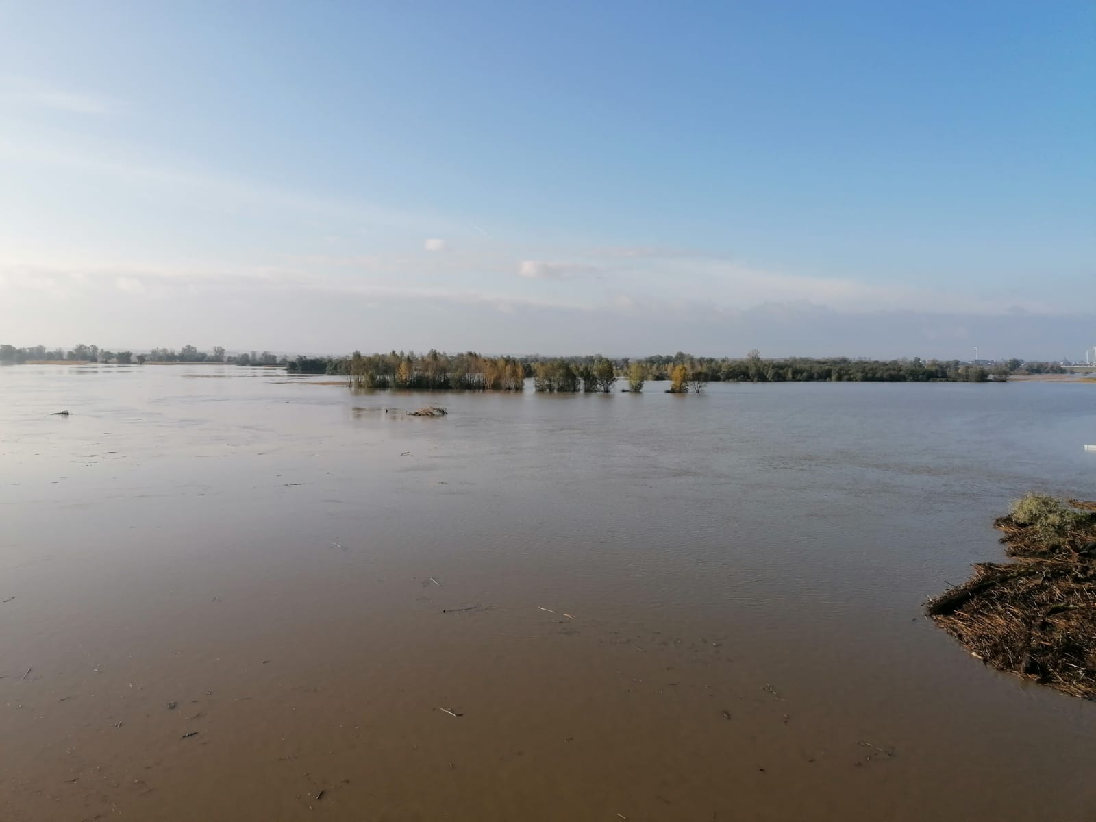 Wody Polskie Gliwice Nadmiar wody z Odry rozlał się w suchym polderze