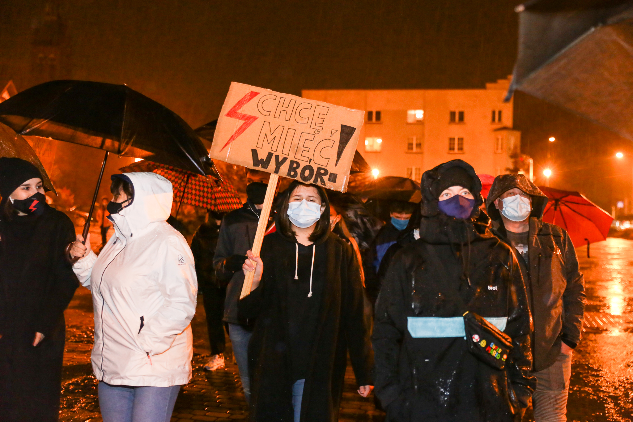 Dominik Gajda / Protest Kobiet w Rydułtowach.