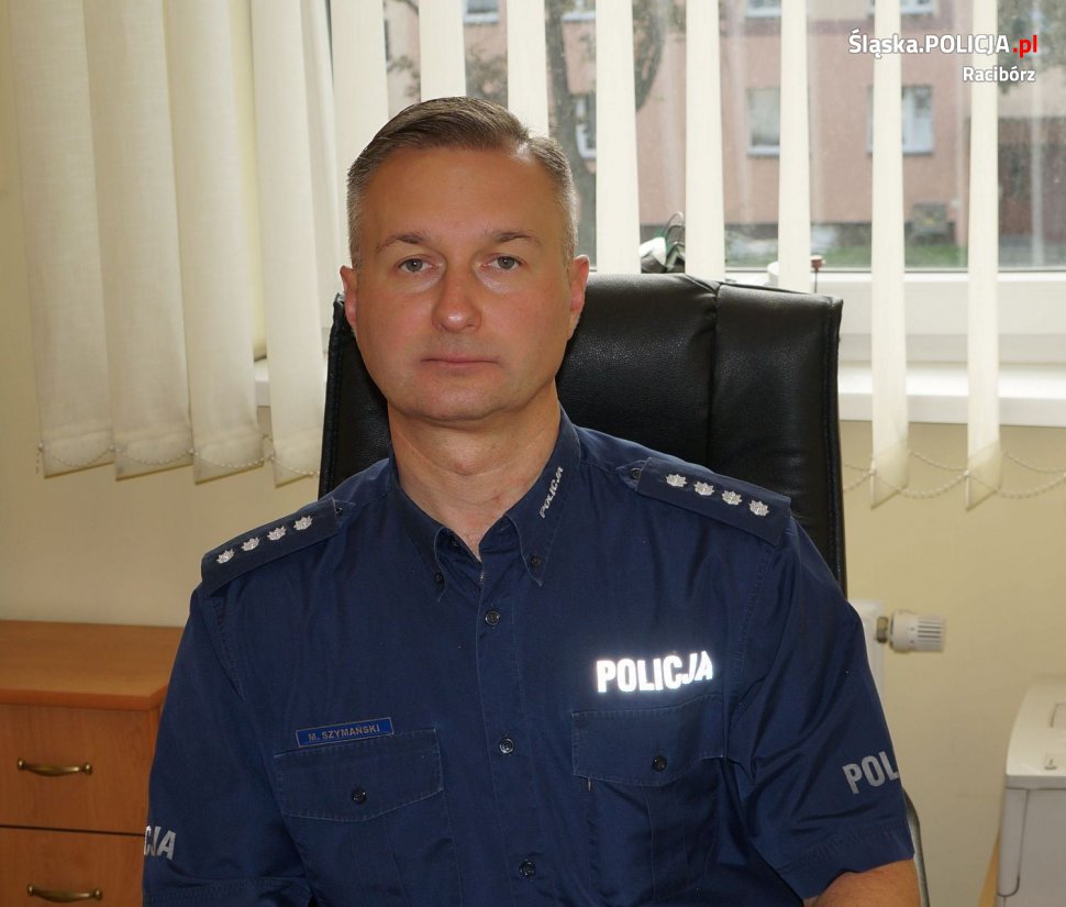 Policja Racibórz Komisarz Mirosław Szymański z raciborskiej policji informuje, że 63-latek nie miał żadnych obrażeń  