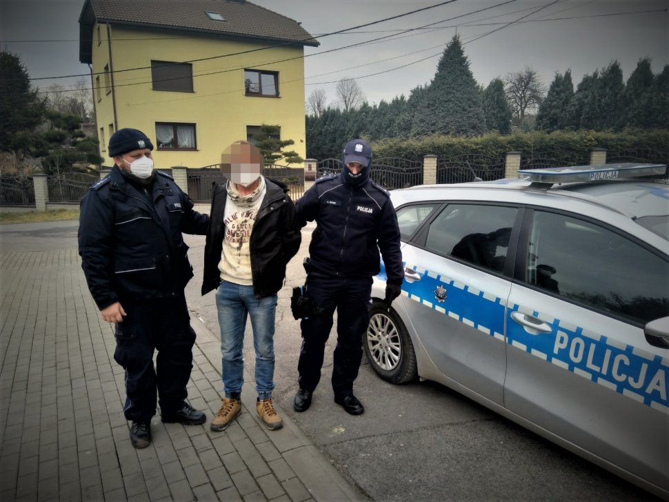 Policja Mikołów 25-latek tłumaczył się zbyt dużą ilością wypitego alkoholu