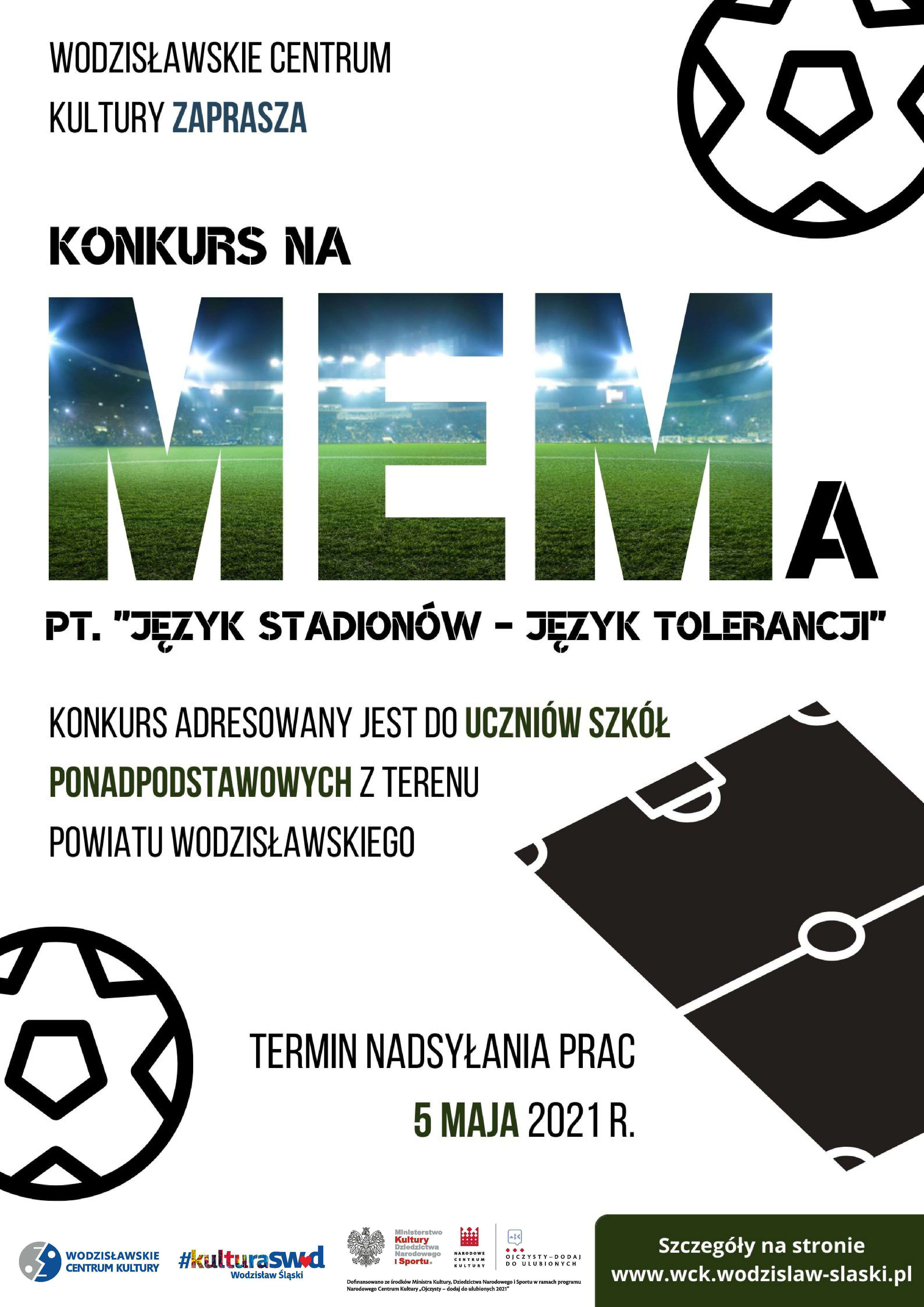 WCK Wodzisław Memy można przesyłać do 5 maja 