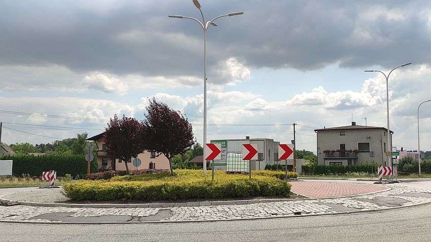 UG Pawłowice Urząd gminy prosi o zachowanie szczególnej ostrożności w tym miejscu