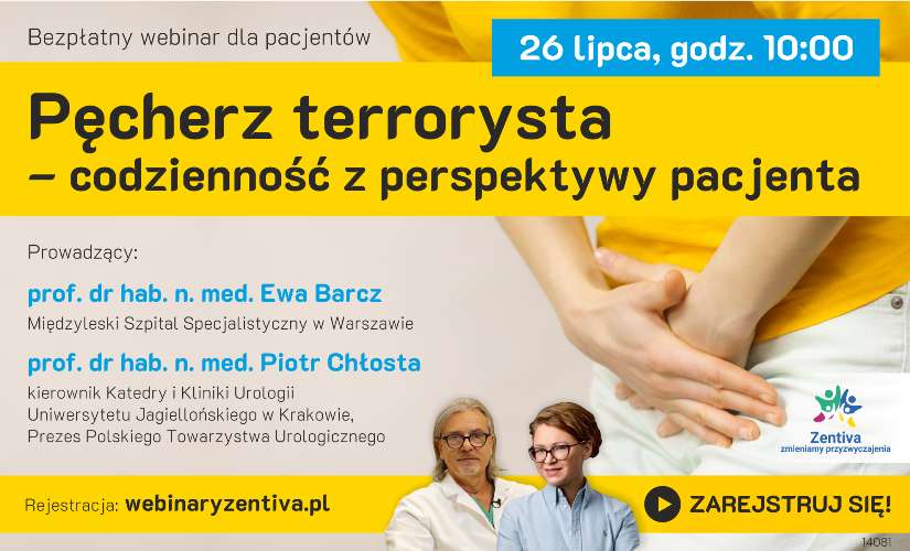 www.zory.pl Webinar poprowadzą prof. Ewa Barcz i prof. Piotr Chłosta