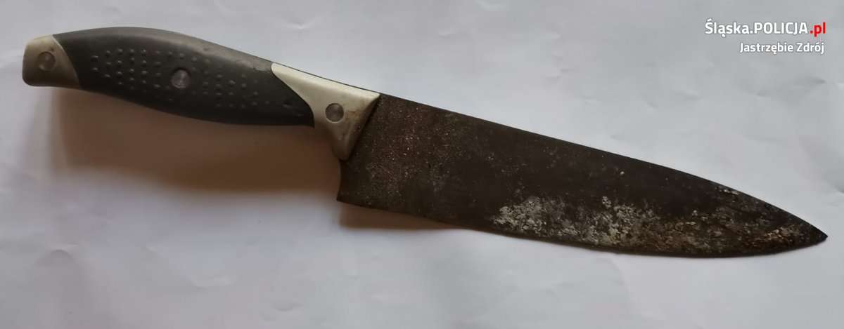 KMP Jastrzębie Furiat groził córce współlokatora nożem kuchennym