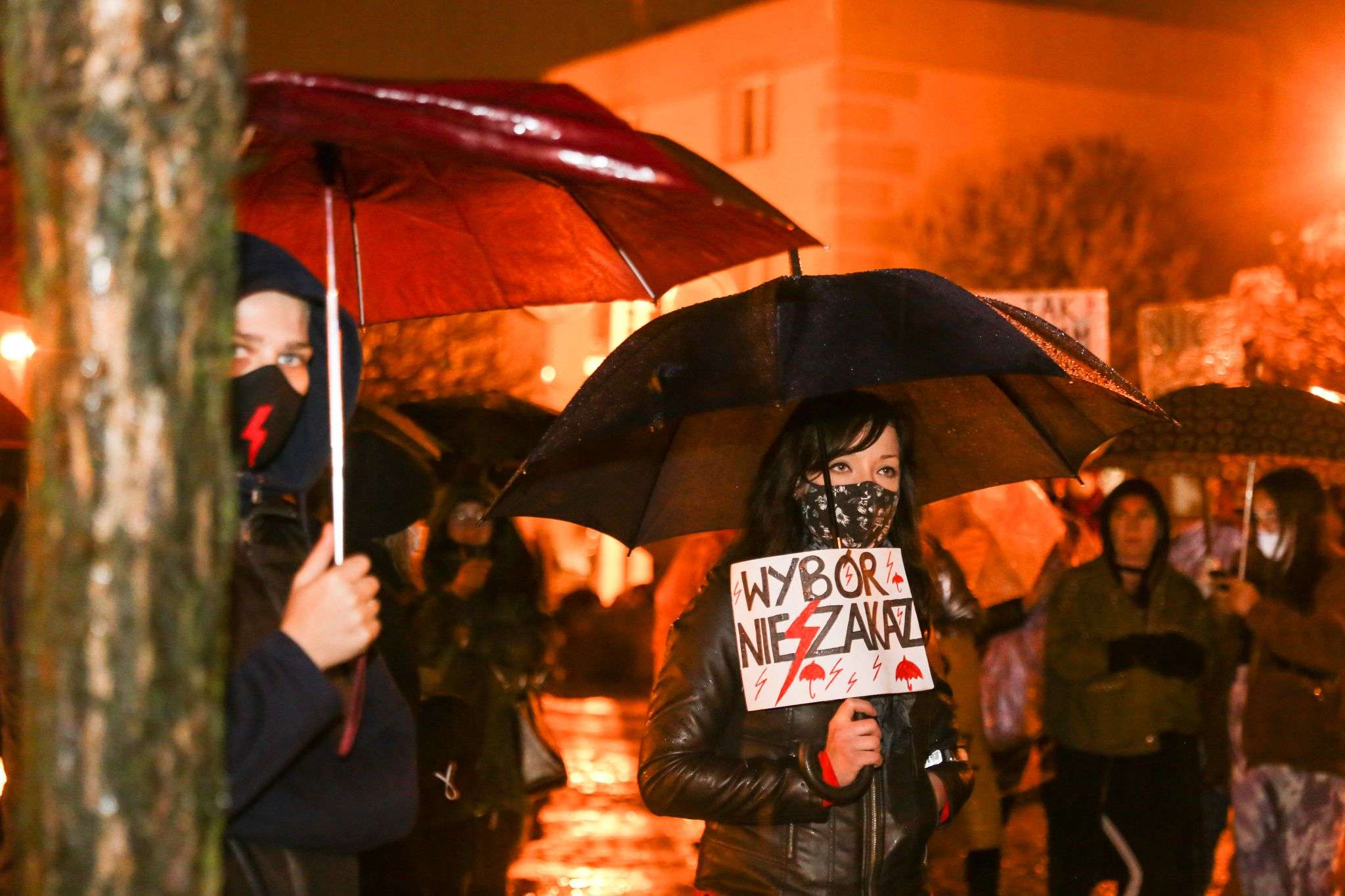 Zeszłoroczny protest w Rybniku. Foto: Dominik Gajda.
