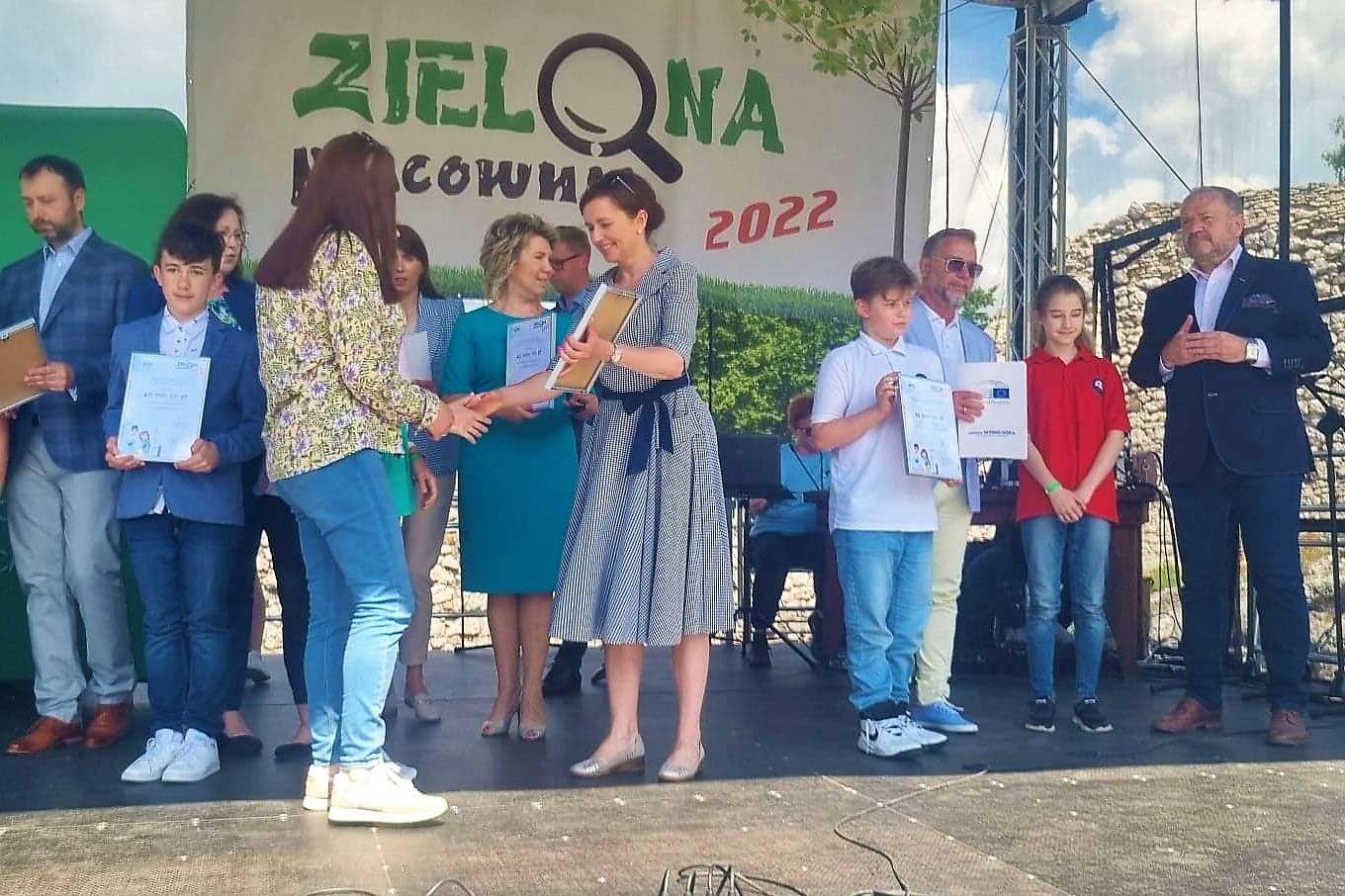Materiały prasowe Wręczenie czeków Wojewódzkiego Funduszu Ochrony Środowiska i Gospodarki Wodnej w Katowicach